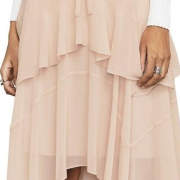 🌟HP🌟BCBGMAXAZRIA skirt barely pink - Picture 6 of 8